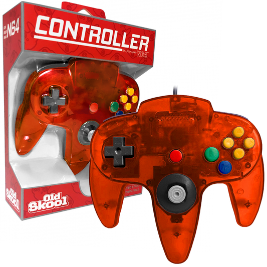 Nintendo 64 Controller Fire Orange