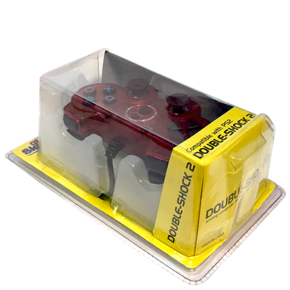 PS2 Controller Clear Red (Redesign)
