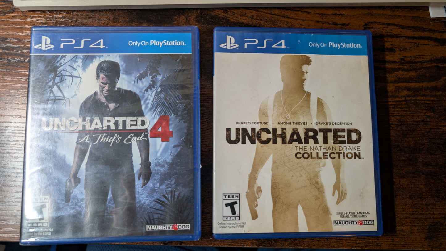 Uncharted PS4 games bundle