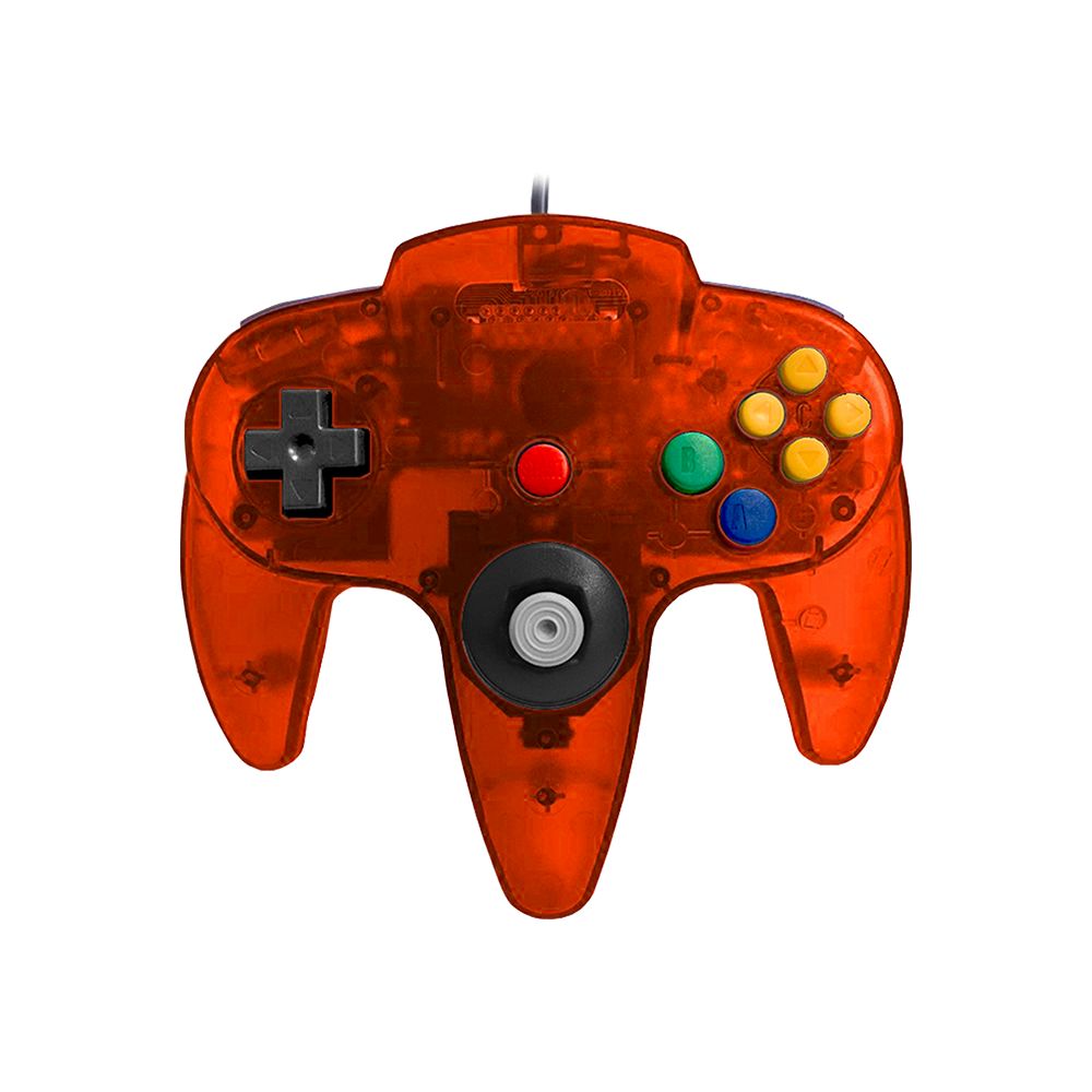 Nintendo 64 Controller Fire Orange