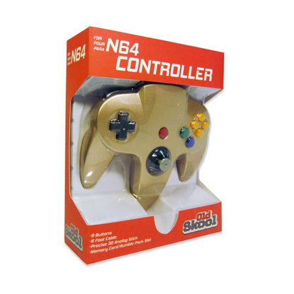 Nintendo 64 Controller Gold