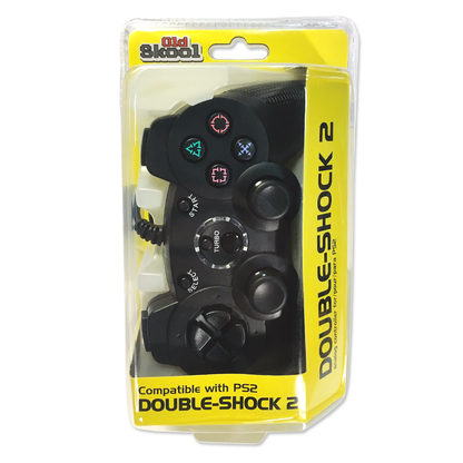 PS2 Controller Solid Black (Redesign)