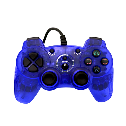 PS2 Controller Clear Blue (Redesign)